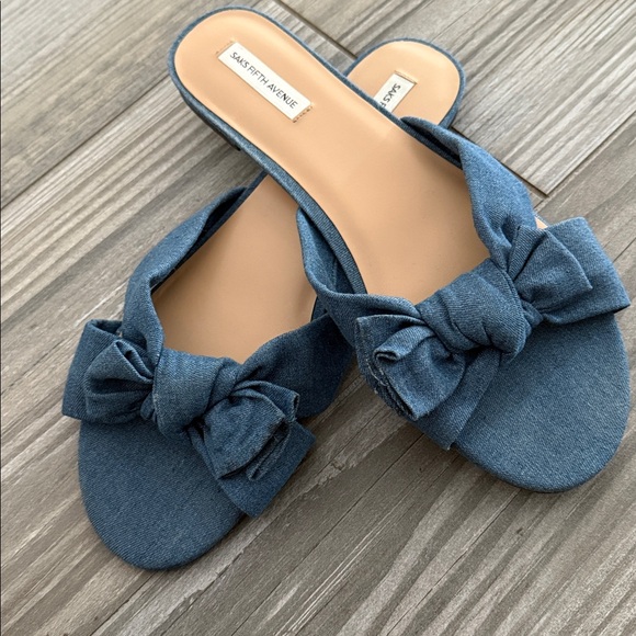 Denim Slides - Picture 1 of 9